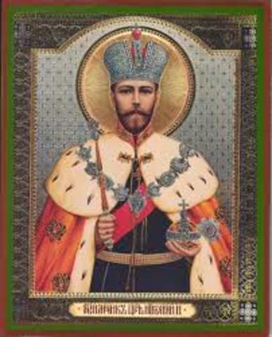 Nicholas ii Becomees Czar of Russia