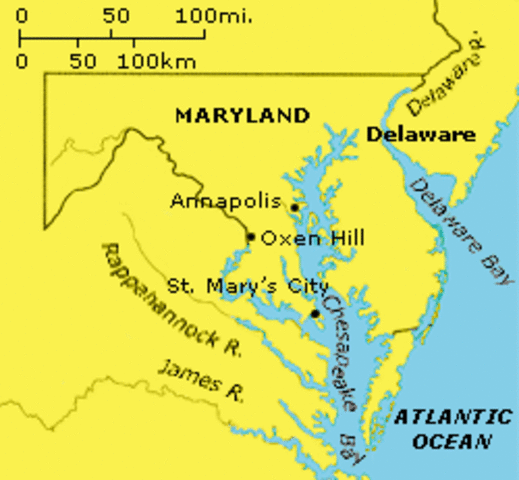 maryland founded