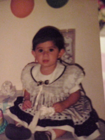 Cuando cumplí mi primer año.