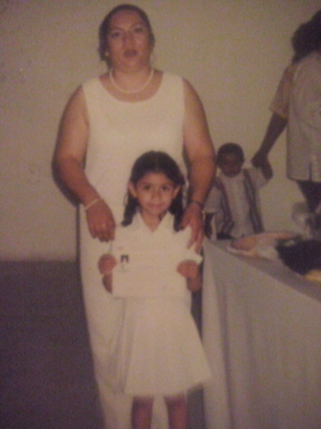 Cuando me gradué del kínder.