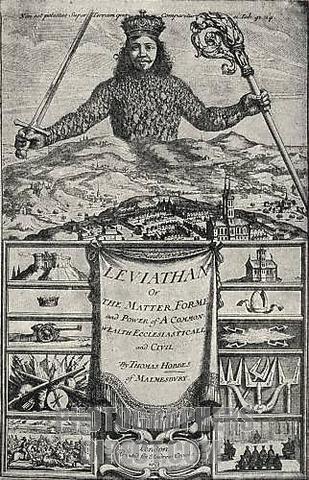 Thomas Hobbes writes Leviathan