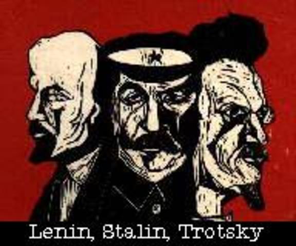 The socialist party split into two groups known as the Mensheviks and the Bolsheviks