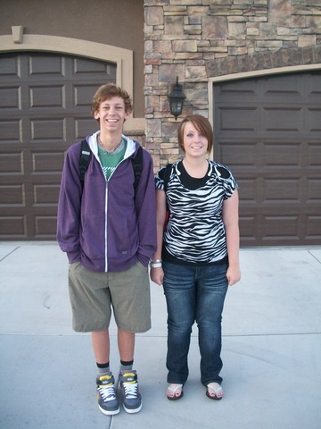 My first day of high school