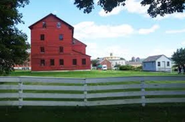 Hancock community was developed.