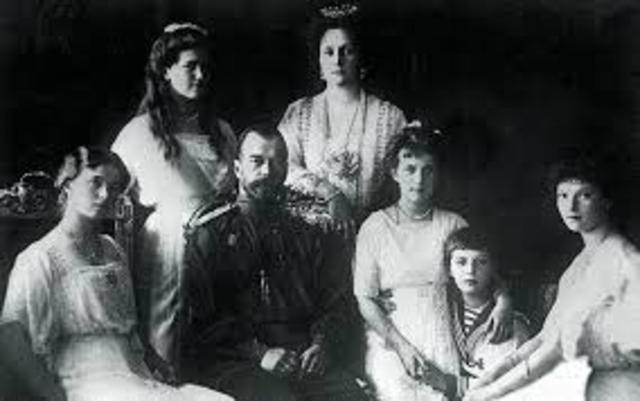 Nicholas II and his family are executed