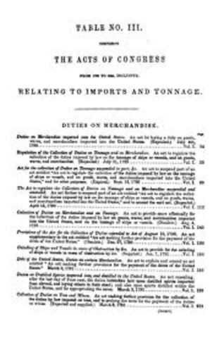 Tonnage Act of 1789