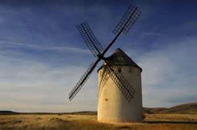 Molino de viento.