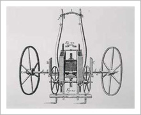 Máquina sembradora.