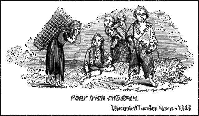 Potato famine in ireland