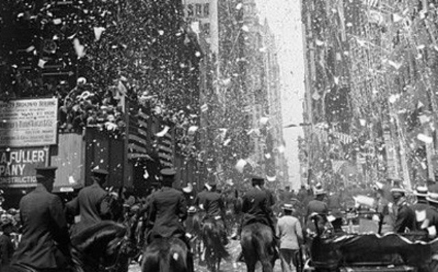 Parade for Charles Lindbergh