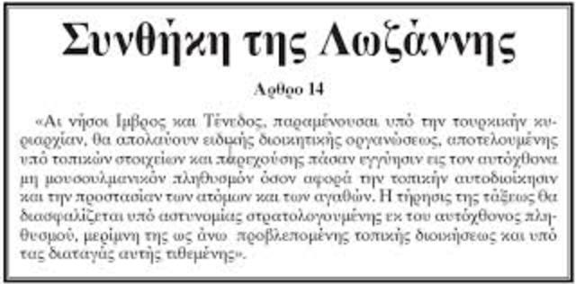 Συνθήκη Λωζάνης