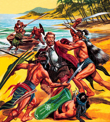 Ferdinand Magellan is killed in the Philippines