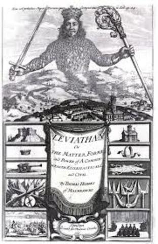 thomas hobbes writes the laviathan