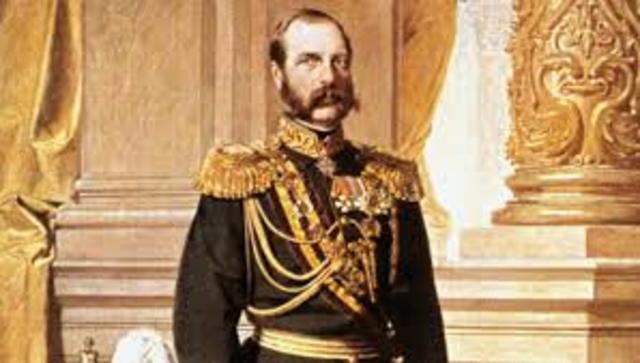 Czar Alexander II Emancipates the Serfs
