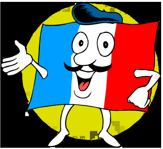 My first French class