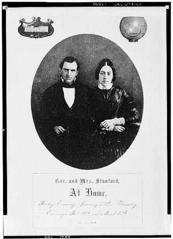 Is elected California governor for a two-year term