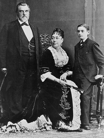 Leland Stanford Jr. dies