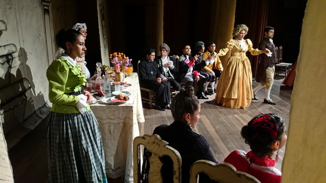 Funcion LA BODA DE LAS VARGAS en el Auditorio Luis A. Calvo