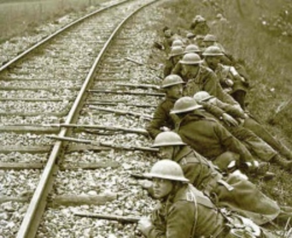 De eerste slag om Ieper