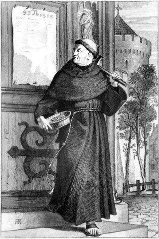 Martin Luther posts 95 Theses