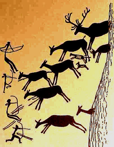 Creación de arco y flechas, espadas