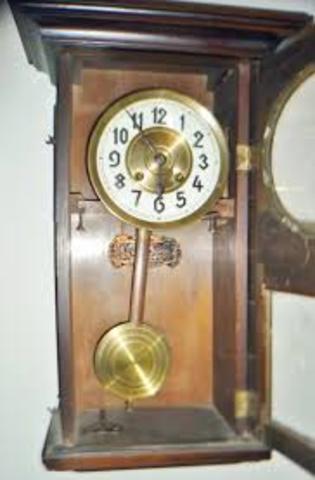 Reloj con péndulo