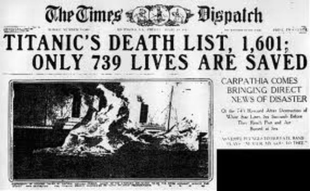 Titanic's Death Result