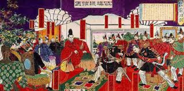 Tokugawa Shogunate ends