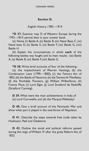 General Certificate of Education (GCE)