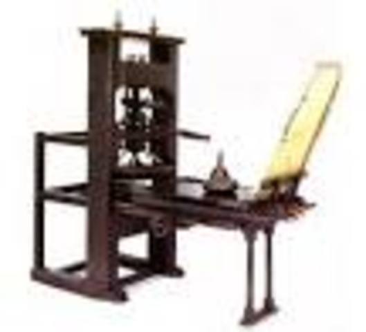 Invencion de la imprenta