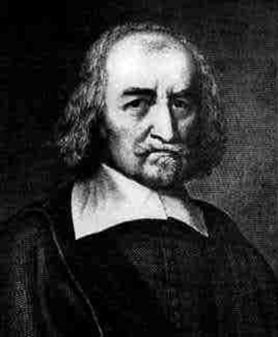 Thomas Hobbes writes Leviathan