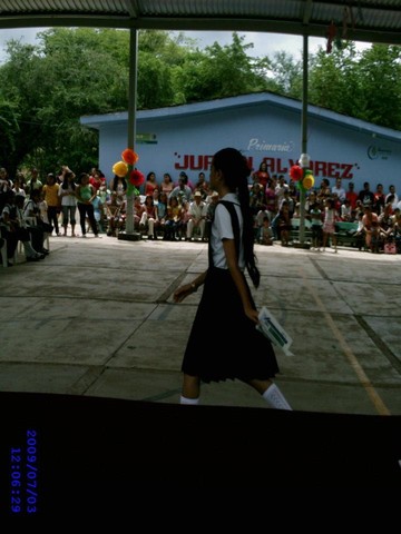 Graduacion de la primaria Juan N Alvarez