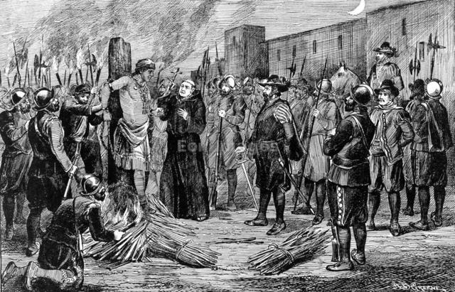Execution of Atahualapa by Pizarro