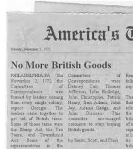 Committees of Correspondence