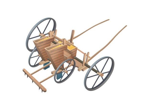 Jetro Tull crea la máquina sembradora