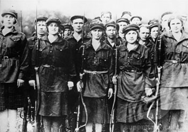 The Russian Civil War begins