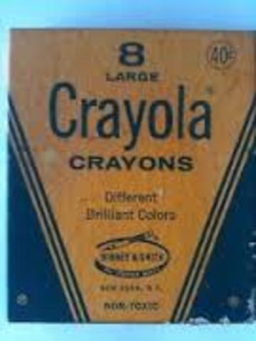 First Crayola Crayons