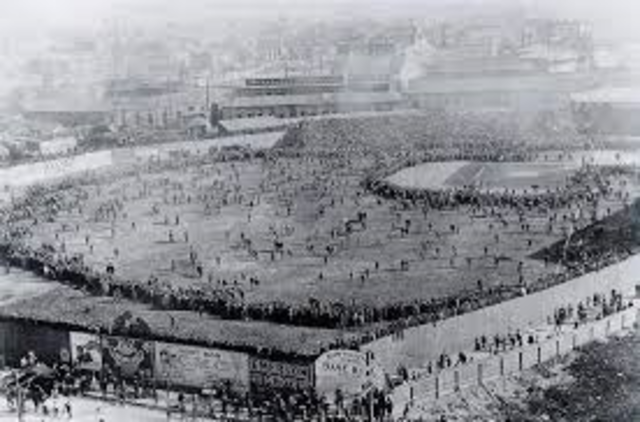 First Baseball World Series