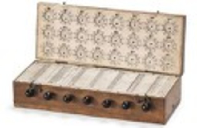 La claculadora basada en engranajes