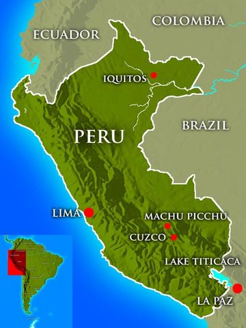 Peru is won by Spain
