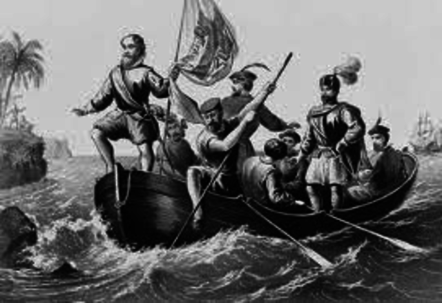 Columbus started his second voyage.