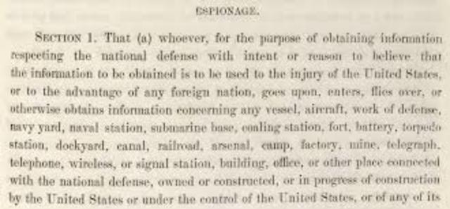 Espionage Act