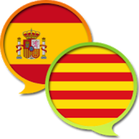 I start talking Catalan and Spanish