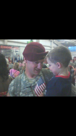 Uncle leaves for Army