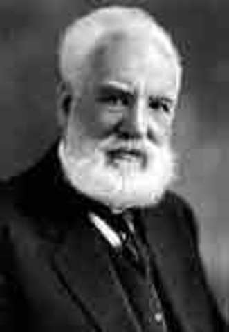 Alexander Graham Bell patents the telephone