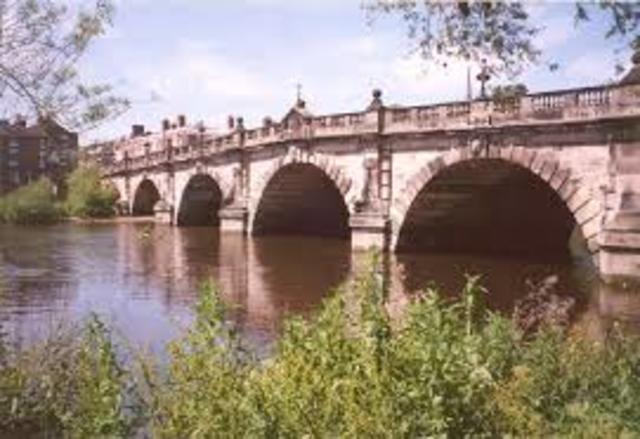 English bridge built