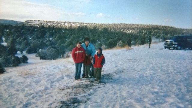 la primera vez que mire nevar