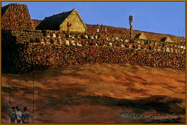 Pu'ukohola Heiau was completed