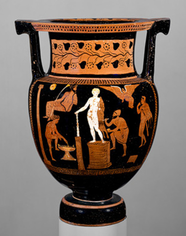 Column–krater (bowl for mixing wine and water)