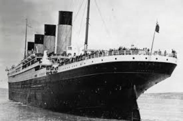 Titanic Left For Maiden Voyage